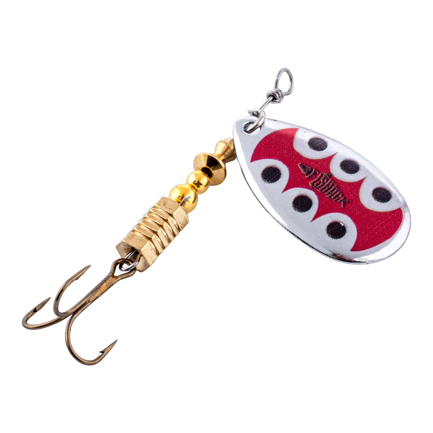 Döner Kaşık - Fishack GlideX - Silver Ladybug - 5g - No:2 - Alabalık/Turna/Levrek Olta Kaşığı