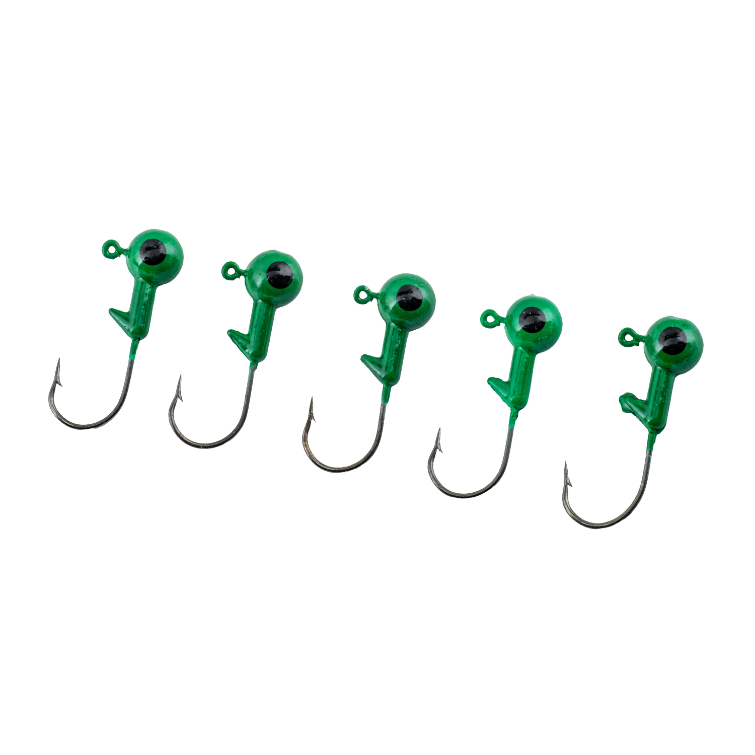 Jighead - Zoka - Kurşunlu Olta İğnesi - (XH-A 02) - Yeşil - 21 Gr - 5 Adet