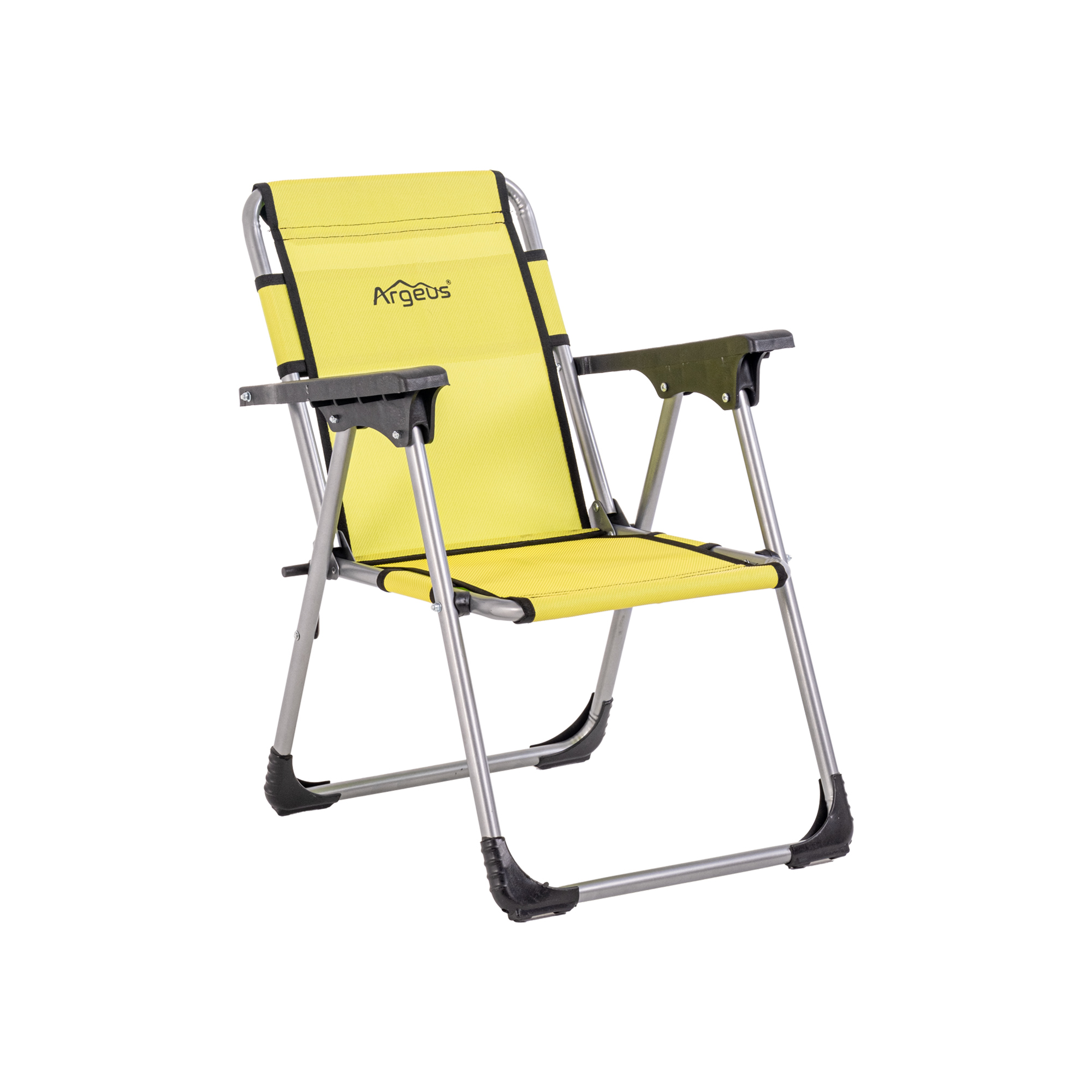 Katlanır Çocuk Kamp Sandalyesi - Argeus Rock Junior - Limon (J-02)