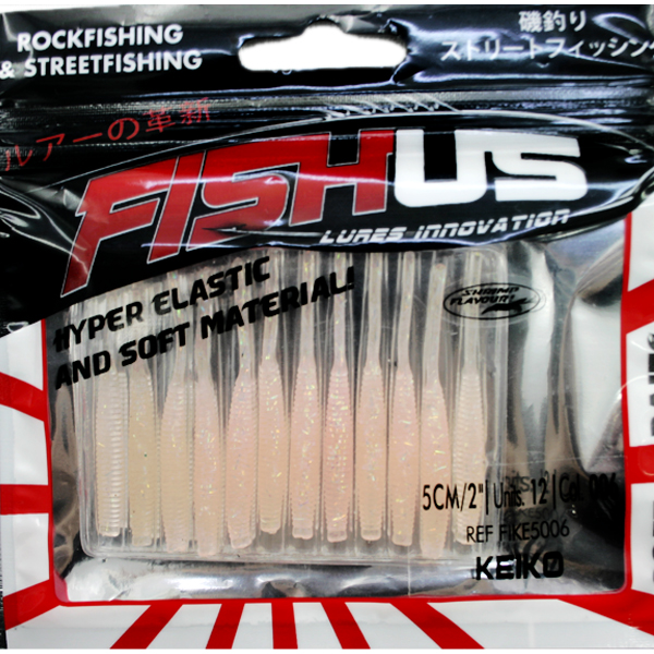 Silikon Kurt Yem - LRF Yem - 5cm (FIKE-5006) - 12'li Paket