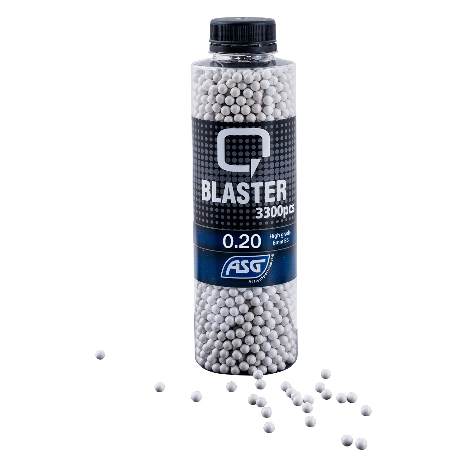 Plastik Bilye 6mm - 0.20 gr - 3300'lü